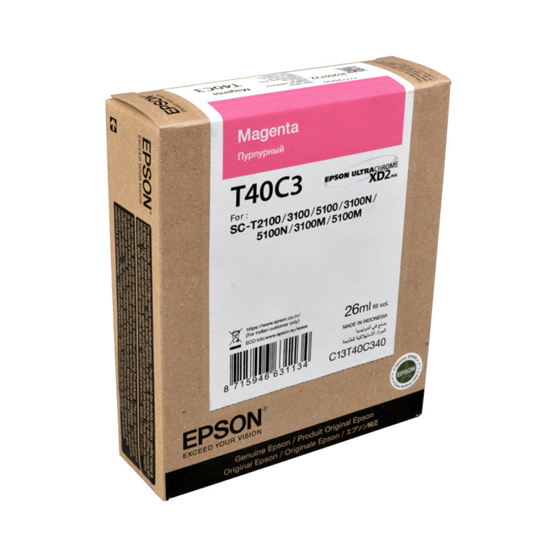 Epson OEM T40C M ink